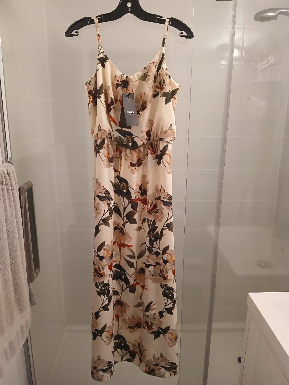 ONLY Summer Exotic Floral Luxe Maxi Dress